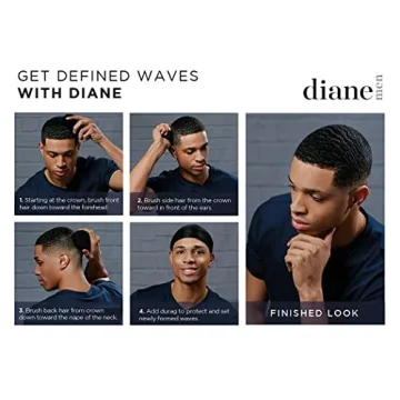 Diane Boar Wave Brush for Effortless Styling and Shine