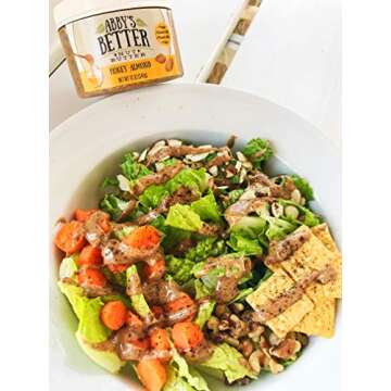 Honey Almond Nut Butter - All Natural, Gluten-Free Snack