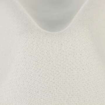 EOZY Women's Vintage Pearl Band Fedora Hat Trendy Wide Brim Trilby Panama Hat/White