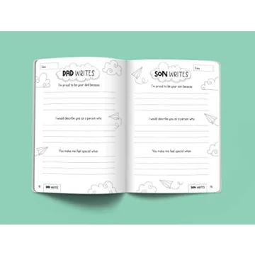 Between Dad and Me: A Father And Son Guided Journal To Connect And Bond (Father's Day gift, Unique Gifts For Dad)