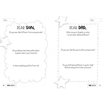 Between Dad and Me: A Father And Son Guided Journal To Connect And Bond (Father's Day gift, Unique Gifts For Dad)