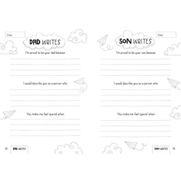 Between Dad and Me: A Father And Son Guided Journal To Connect And Bond (Father's Day gift, Unique Gifts For Dad)