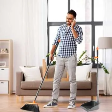 Upright Dust Pan Combo Sweep Set for Effortless Cleaning