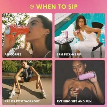 GORGIE Sugar Free Natural Energy Drinks Variety Pack