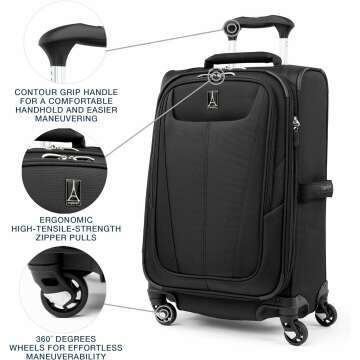 Travelpro Maxlite 5 Expandable Carry-On Luggage