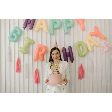 AHAORAY Hello 40 Cake Topper for Birthday & Anniversary