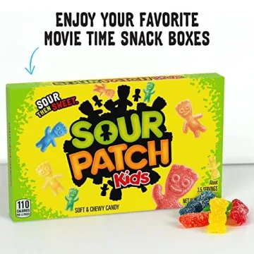 SOUR PATCH KIDS & SWEDISH FISH Candy Variety Pack
