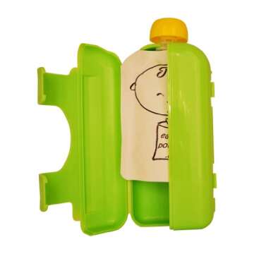 EasyPouch Independence - The No Squeeze, No Mess, self feeding utensil for baby food pouches. [2 Pack], Model: 852571005003, Baby & Child Shop
