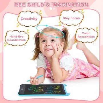 LCD Writing Tablet for Kids | Pack of 2 Creative Doodle Pads