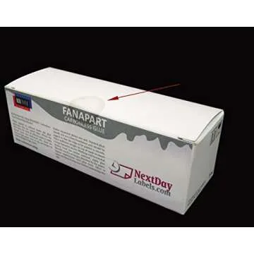 NextDayLabels - Super Gloss Clear Retail Package/Envelope Seals Stickers, 1" Inch Round Circle Wafer Seal Labels 1,000 Per Roll