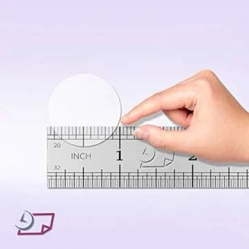 NextDayLabels - Super Gloss Clear Retail Package/Envelope Seals Stickers, 1" Inch Round Circle Wafer Seal Labels 1,000 Per Roll