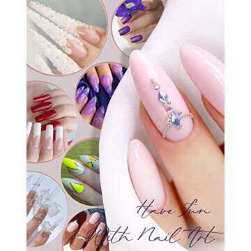 Maryton Nail Buffer Block, Medium/Fine Grit 100/180 Finishing Buffers for Acrylic Nails Gel Polish Nails, 3 Way Professional Pedicure Manicure Buffer Kits, 5 Count (Purple)