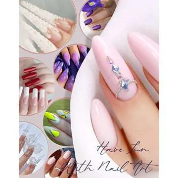 Maryton Nail Buffer Block, Medium/Fine Grit 100/180 Finishing Buffers for Acrylic Nails Gel Polish Nails, 3 Way Professional Pedicure Manicure Buffer Kits, 5 Count (Purple)