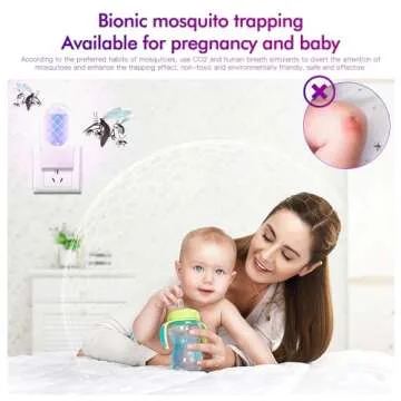 Flying Insect Trap - Mosquito Killer Indoor & Safe