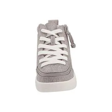 BILLY Footwear Classic Lace High (Little Kid/Big Kid) Grey Jersey 4 Big Kid M
