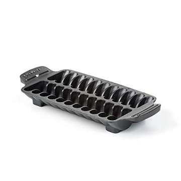 Outset Cast Iron Grill Pan for Perfect Shrimp Cooking