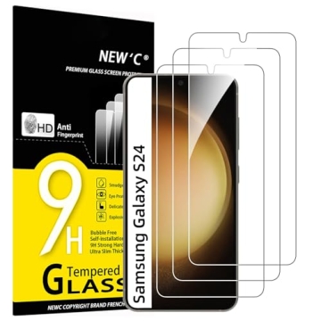 Ultimate Protection: NEW'C 3 Pack Samsung Galaxy S24 5G Screen Protector