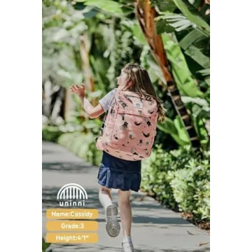 uninni Cat Mermaid Kids Backpack Set for Ages 6+