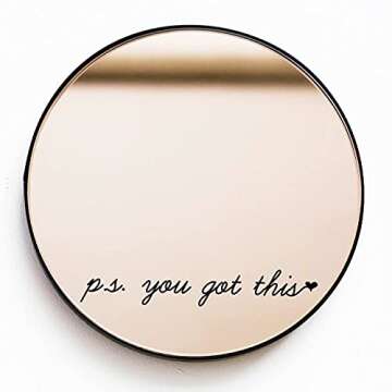 You Got This 2.5"H x14"W Vinyl Wall Decal,Inspirational Quote Vinyl Wall Decal for Office Bathroom M...