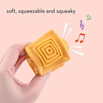 YIDIBOF Baby Soft Building Blocks - Non Toxic Fun for Infants