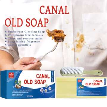 Eco-Friendly Grand Underwear Cleaning Soap Bars with Brush