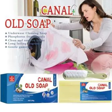 Eco-Friendly Grand Underwear Cleaning Soap Bars with Brush