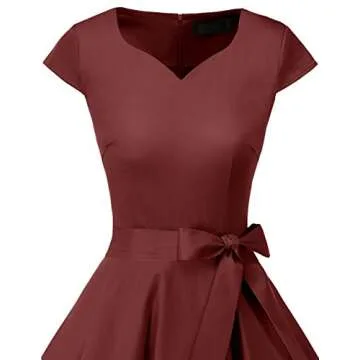 DRESSTELLS Vintage Cocktail Dress for Women – 1950s Style