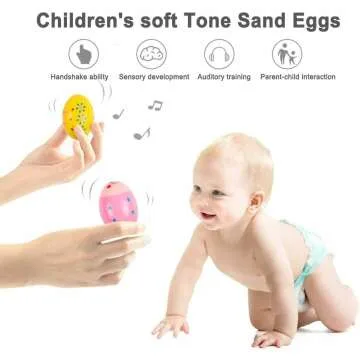 Wooden Easter Egg Maracas - Fun Musical Toys for Kids