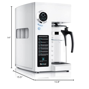 Bluevua RO100ROPOT Countertop Water Filter for Pure Clean Water