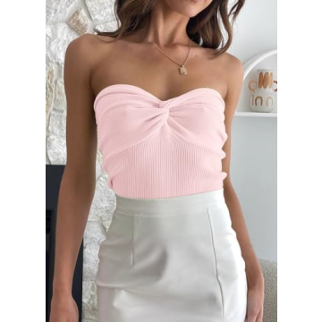 Chic EFAN Tube Top for Effortless Summer Elegance