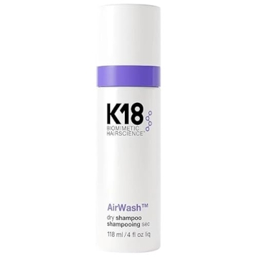 K18 AirWash Dry Shampoo for Clean, Fresh Hair