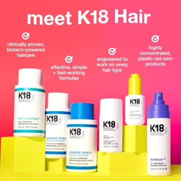 K18 AirWash Dry Shampoo for Clean, Fresh Hair
