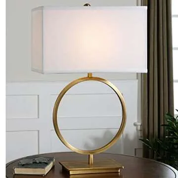 Uttermost Duara - 1 Light Table Lamp - 18.5 inches Wide by 9.5 inches deep