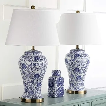 Exquisite Safavieh Chinoiserie Lamp Set - Elegant Illumination