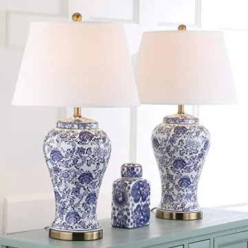 Exquisite Safavieh Chinoiserie Lamp Set - Elegant Illumination