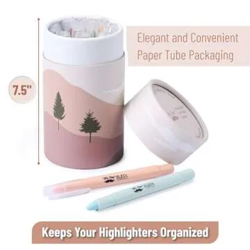 Mr. Pen Gel Highlighter Set - Assorted Colors for Study