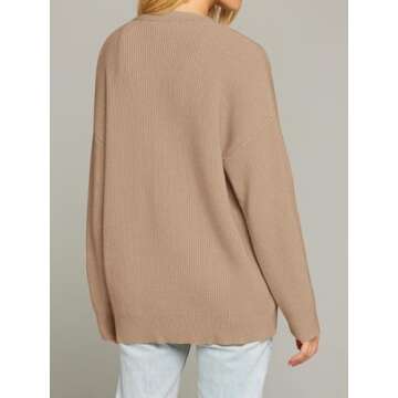 Cozy MEROKEETY Women's Boyfriend Cardigan for Fall Fashion