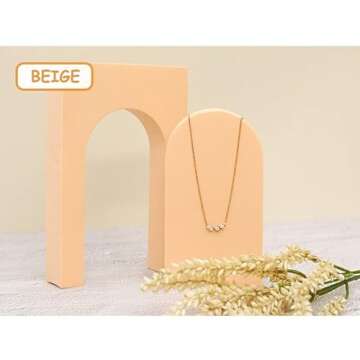 GISELA D Photoshoot Shape Products Prop Foam-Photo Decorative Backdrop for Photography for Jewellery,Trinkets, Cosmetics, Makeup Tools Stereo Geometric Cube Shooting Prop Set