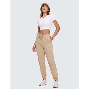 CRZ YOGA Womens Butterluxe Double Lined Short Sleeve Crop Tops Crew Neck Casual Workout T-Shirt Cute Basic Tee White Small