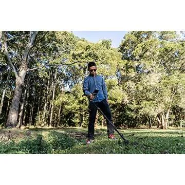 MINELAB Equinox 600 Multi-Frequency Waterproof Metal Detector for Adults with 11” Double-D Smart Coil & Wire Headphones (Option for 3 Single Frequencies, 3 Detect Modes)