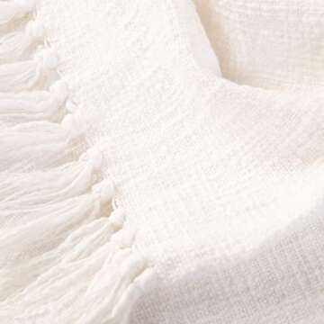 Cozy Sticky Toffee Cotton Throw Blanket for All Occasions