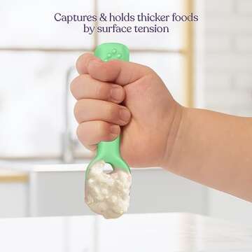 Silicone Baby Spoon Set | BPA Free Baby Feeding Spoons