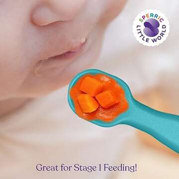 Silicone Baby Spoon Set | BPA Free Baby Feeding Spoons