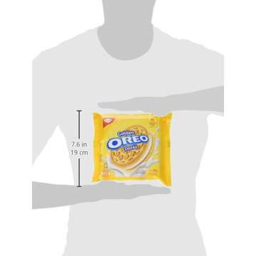 Oreo Golden Sandwich Cookies, Enjoy Anytime Snack