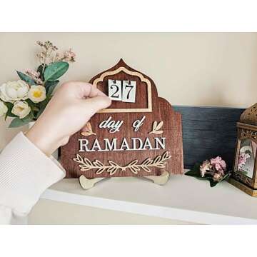 OLEEK Ramadan Countdown Calendar - Perfect for Kids!