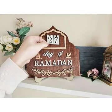 OLEEK Ramadan Countdown Calendar - Perfect for Kids!