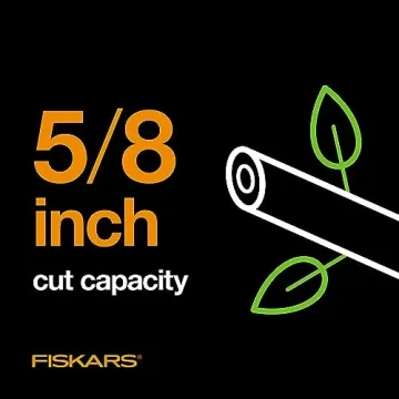 Fiskars Bypass Pruning Shears Sharp Rust-Resistant Garden Tool