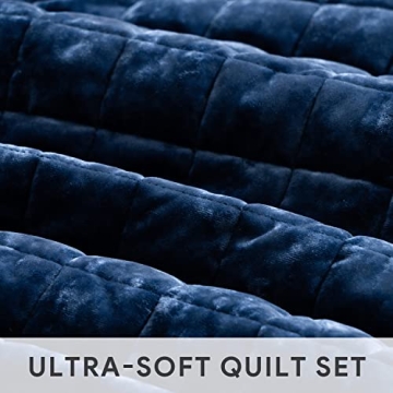 Luxurious Velvet King Quilt Set for Ultimate Comfort