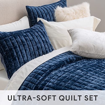 Luxurious Velvet King Quilt Set for Ultimate Comfort