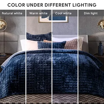 Luxurious Velvet King Quilt Set for Ultimate Comfort